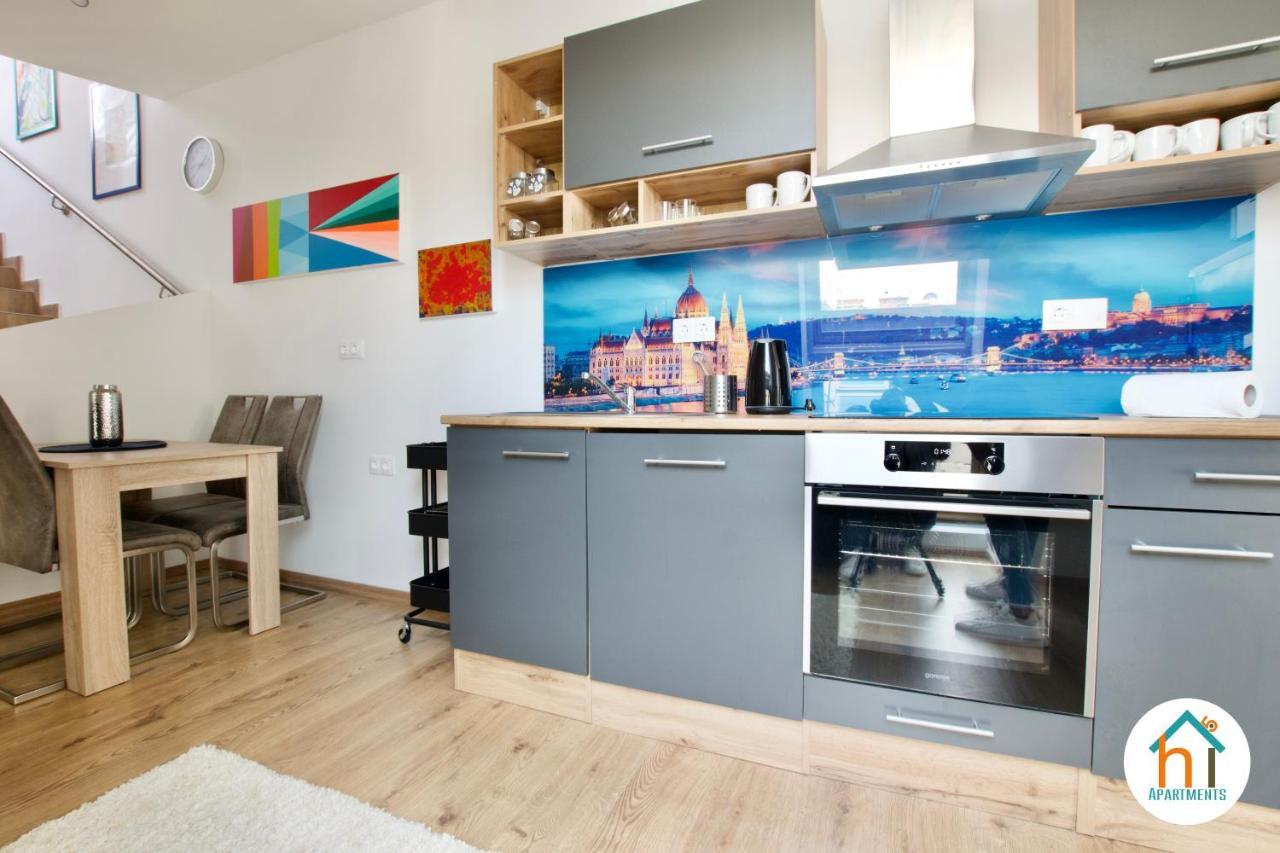 Premium Apartment By Hi5 - Penthouse Studio + Rooftop 布达佩斯 外观 照片
