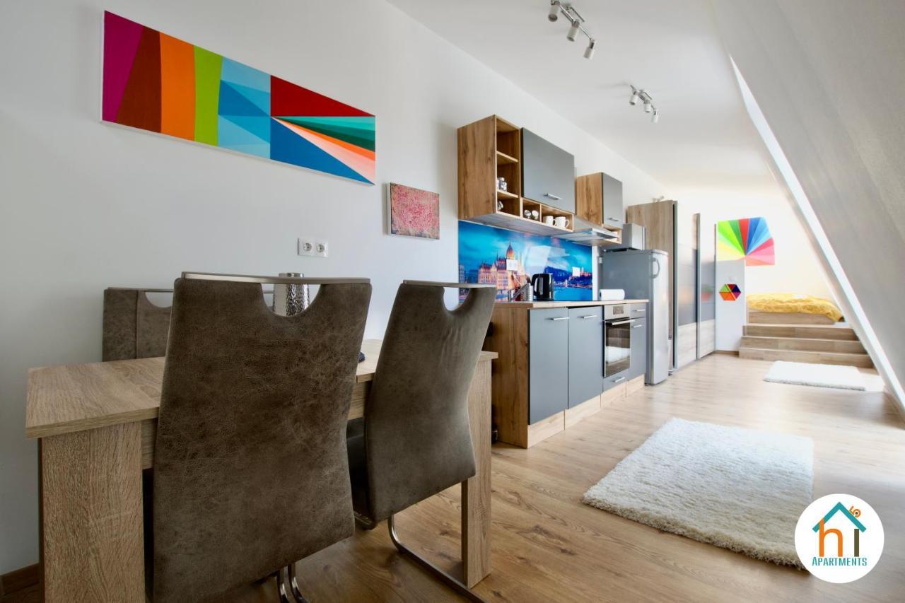 Premium Apartment By Hi5 - Penthouse Studio + Rooftop 布达佩斯 外观 照片