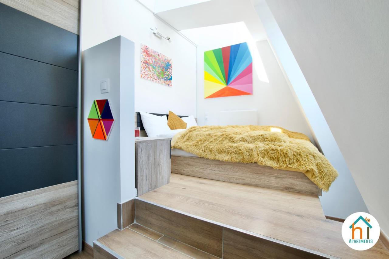 Premium Apartment By Hi5 - Penthouse Studio + Rooftop 布达佩斯 外观 照片